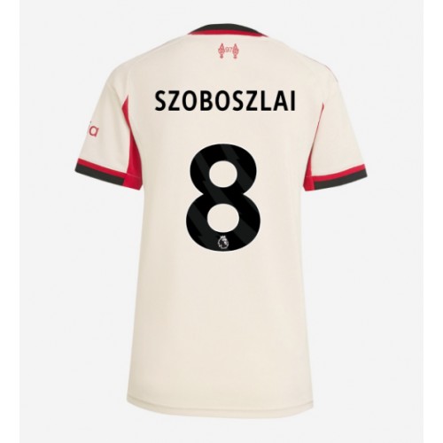 Liverpool Dominik Szoboszlai #8 Replica Away Shirt Ladies 2025-26 Short Sleeve Liverpool Dominik Szoboszlai #8 Replica Away Shirt Ladies 2025-26 Short Sleeve